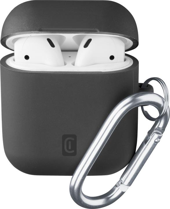 Produktbild Cellularline Bounce Case for AirPods 2 Schutzhülle Karabinerhaken (Kopfhörer Hülle)