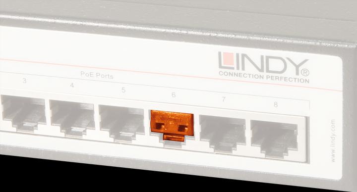 Image du produit Lindy Bloqueurs de port RJ45 x 20 Orange