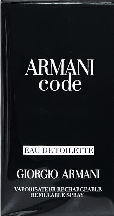 Produktbild Giorgio Armani Code Eau de Toilette (Eau de Toilette, 50 ml)