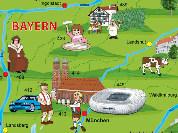 Produktbild Kinder Deutschlandkarte