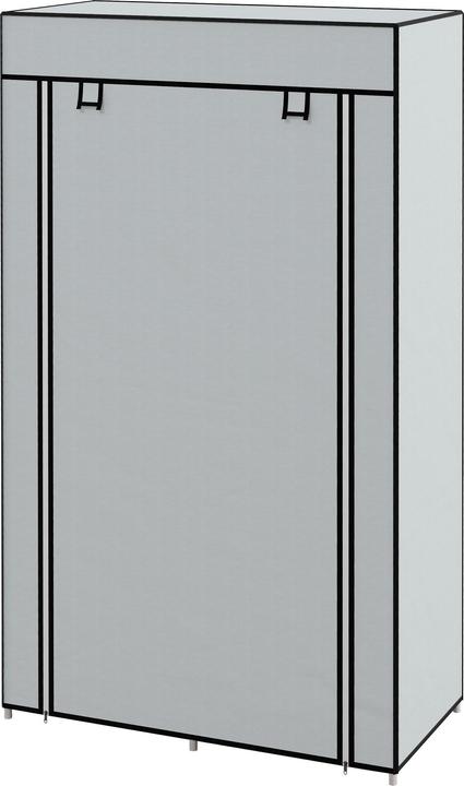 Image du produit Homcom Penderie en tissu avec portes zippées (83 x 42.5 x 162.5 cm)