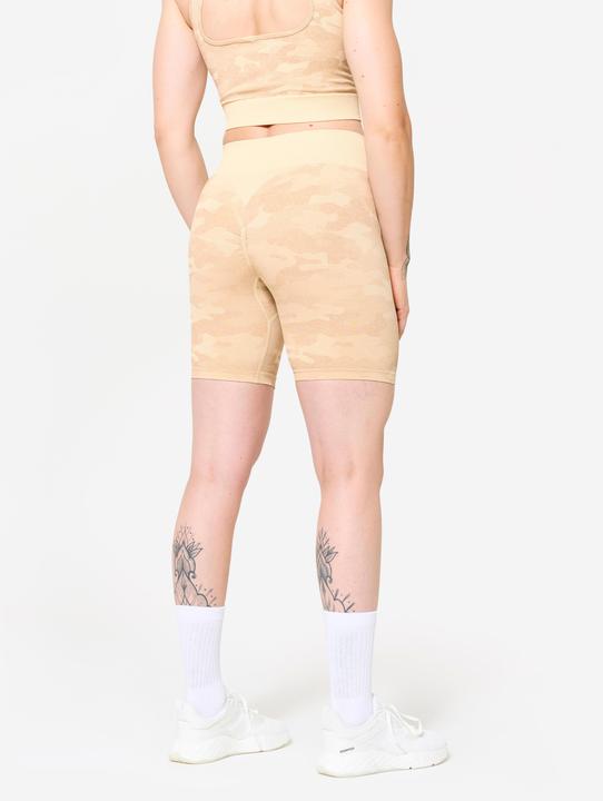 Actual product image Domyos Shorts - beige camouflage (S)