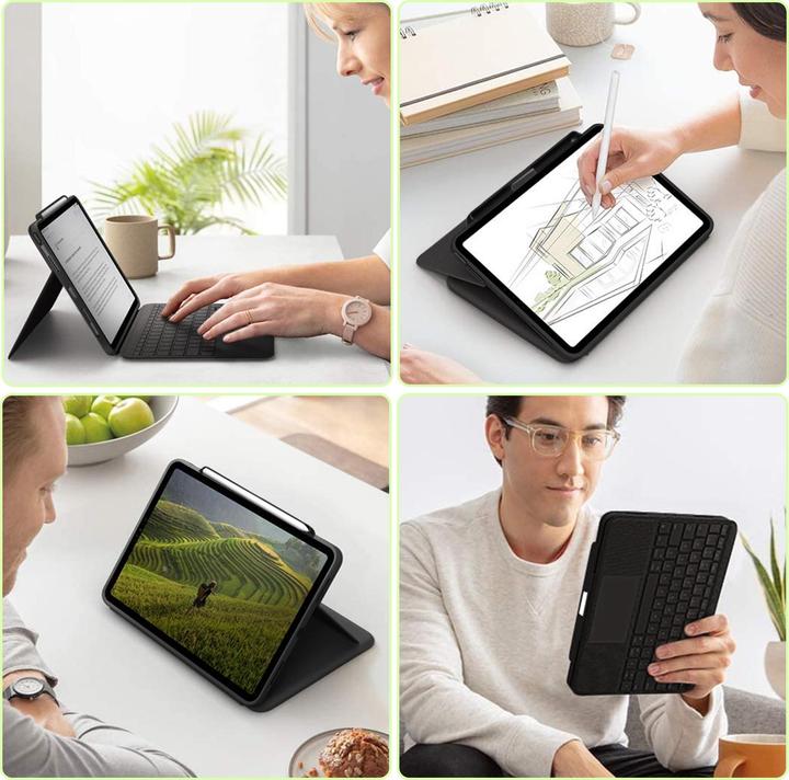 Produktbild Gecko Covers Bluetooth Keyboard (iPad Pro 12.9 2018 (3. Gen), iPad Pro 12.9 2020 (4. Gen), iPad Pro 12.9 2021 (5. Gen))