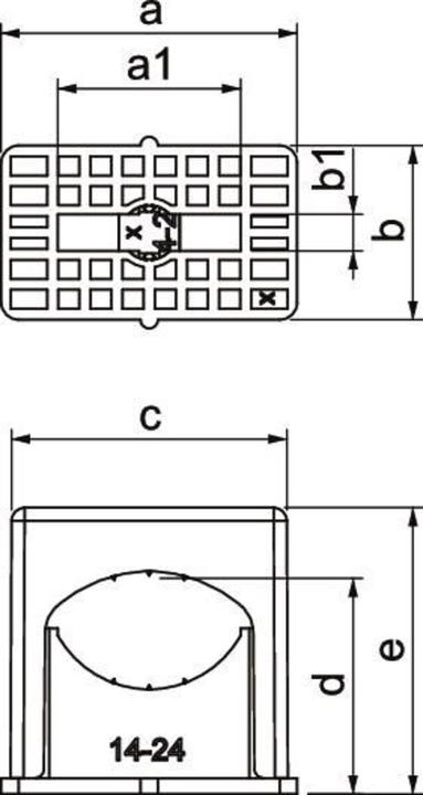 Produktbild OBO Bettermann Druck-ISO-Schelle