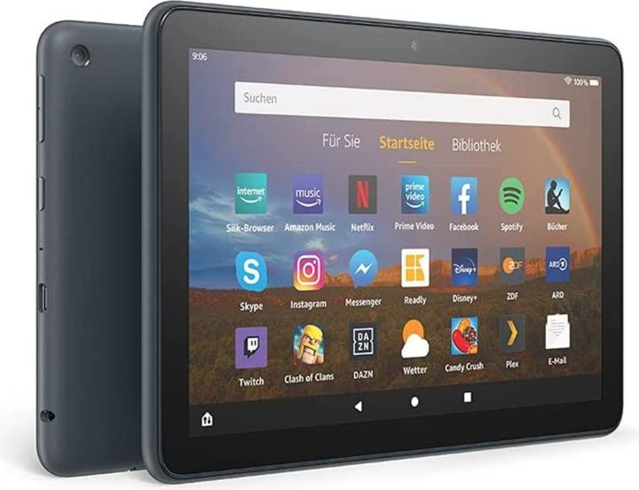 Immagine prodotto Amazon Fire HD 8 Plus (2020) con Alexa incluso (8", 64 GB, Grigio)
