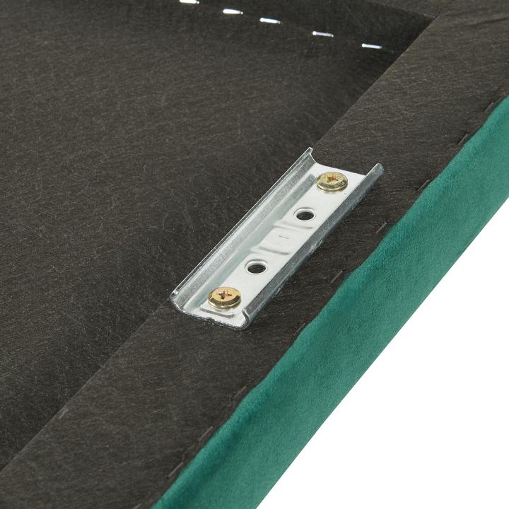 Actual product image En.Casa Headboard Tervo 140x50 cm velvet green