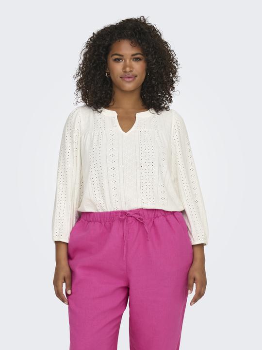 Actual product image Only Regular fit round neck curve top top (S)