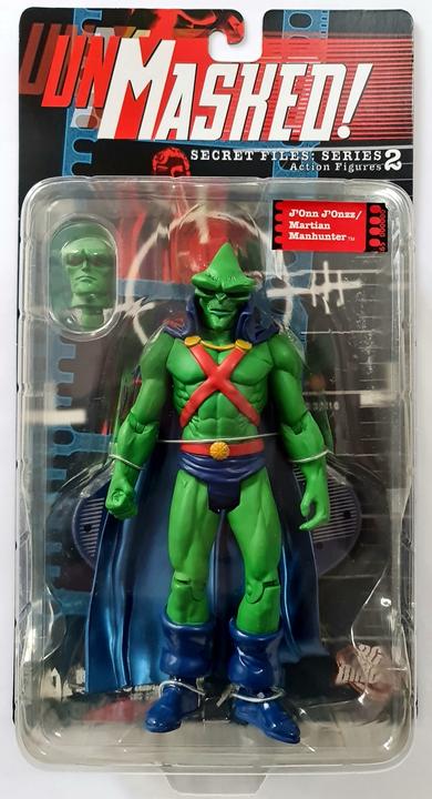 Actual product image DC Direct Secret Files Series 2: Unmasked action figure J'Onn J'Onzz / Martian Manhunter