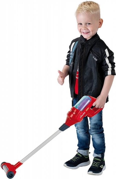 Immagine prodotto Theo Klein 6720 Carrello per le pulizie Vileda con aspirapolvere verticale I Include vari accessori tra cui moc