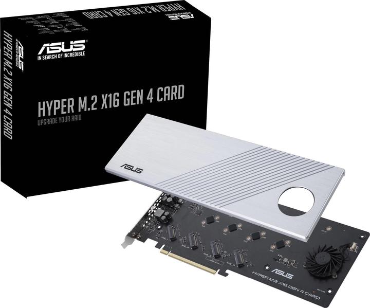 Produktbild ASUS Hyper M.2 x16 Gen 4-Karte