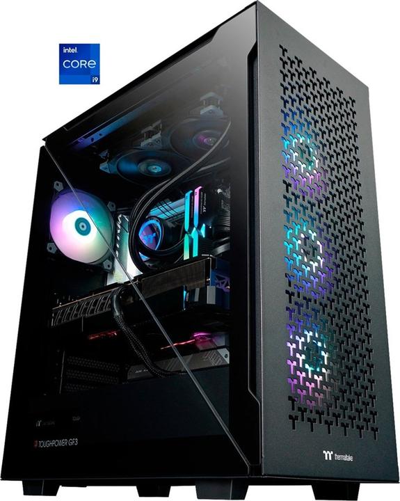 Actual product image Thermaltake Titan Black (Intel Core i9-13900KF, 32 GB, 2000 GB, GeForce RTX 4090)