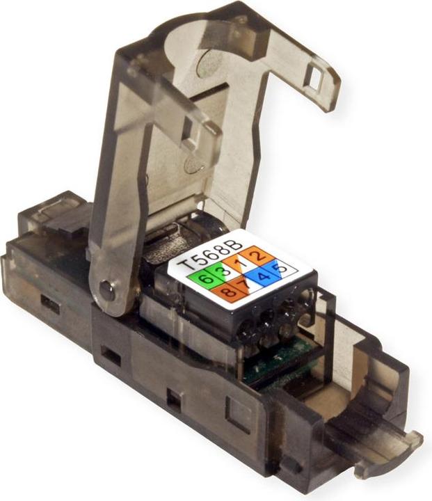 Produktbild Value feldkonfekt. RJ45-St. Kat.6A UTP (U/UTP, CAT6a, 0.07 m)