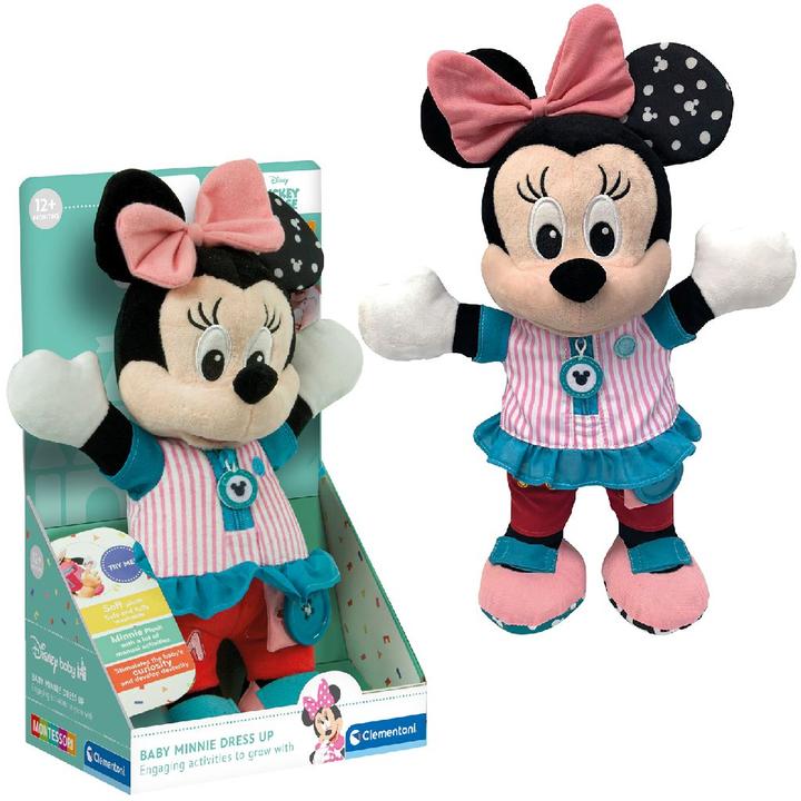 Produktbild Clementoni Clemen Baby Minnie - dress me up 17860 (30 cm)