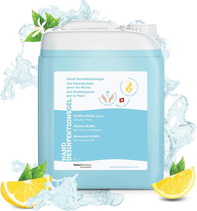 Image du produit Wiesenberg Gel désinfectant pour les mains gel (5000 ml)