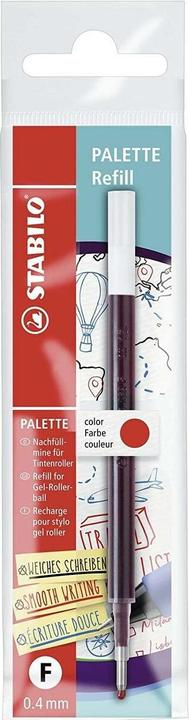 Produktbild STABILO Ersatzminen für ® Gelschreiber Palette, Strichstärke 0,4 mm, 10 Stück, diverse Farben (Gelmine, Rot, 0.40 mm)