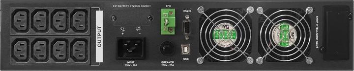 Produktbild Armac UPS RACK 19 ON-LI 3000VA LCD 6xIEC R3000IPF1 (3000 VA, 3000 W, Online-Doppelwandler USV)