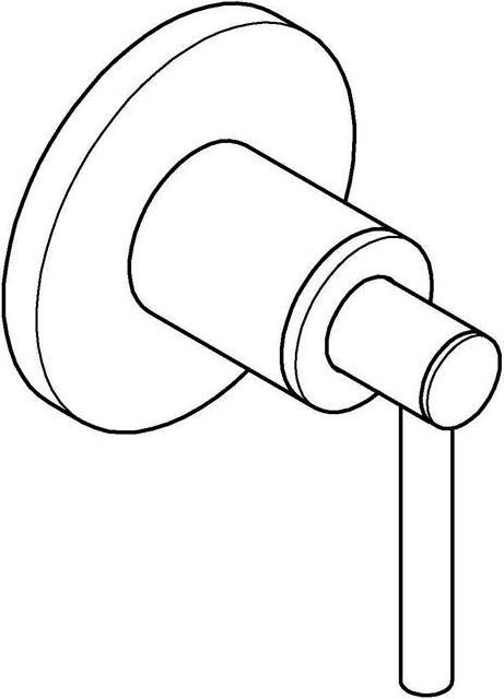 Produktbild Grohe Atrio UP-Ventil Oberbau