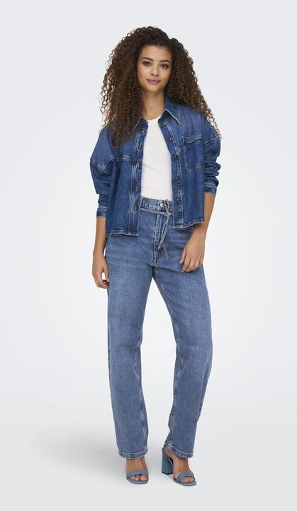 Image du produit Only ONLGYPSY Hohe Taille Gerade geschnittener Slim Fit Jeans Straight-Fit jeans (W30/L32)