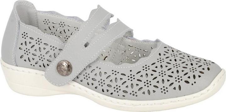 Boulevard Sandalen Perforiert Leder