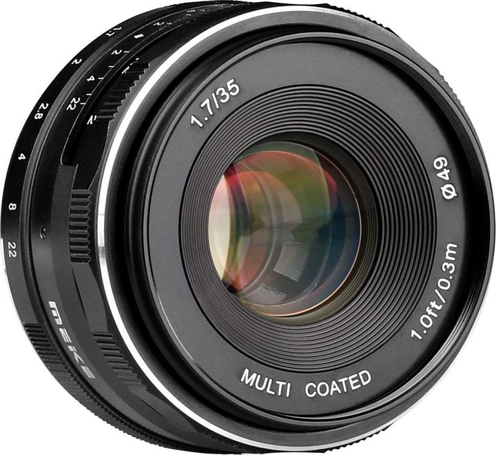 Productafbeelding Meike 35mm f/1.7 MFT (Micro Vier Derde, Micro Vier Derde)