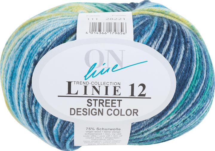 Produktbild Online Street Design Color, Linie 12, 50 g, ca. 210 m (210 m)