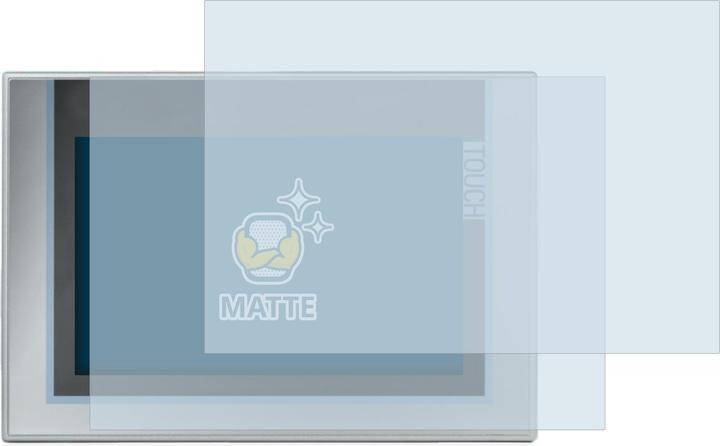 Actual product image BROTECT Anti-glare screen protector matt (2 Piece, Simatic TP1200 Comfort)