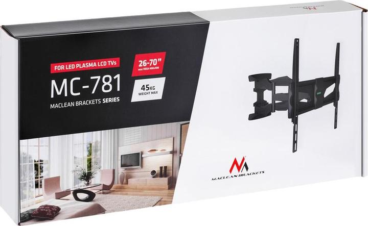 Produktbild Maclean MC-781 TV-Halterung (70 Zoll) (Wand, 70", 45 kg)