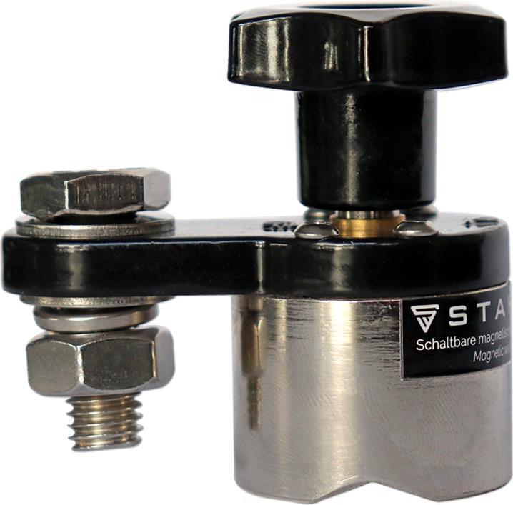 Produktbild Stahlwerk Massemagnet bis 200A schaltbarer Massemagnet für Schweisskabel
