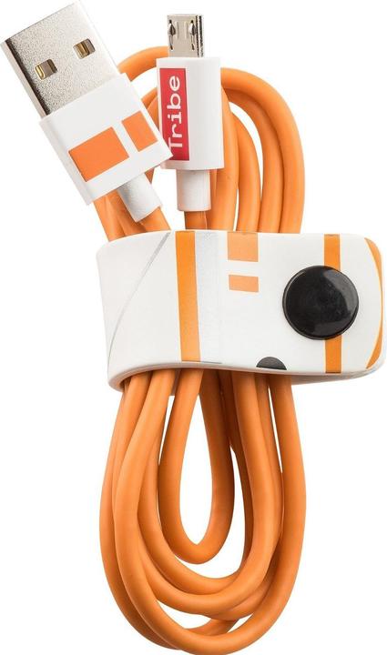 Produktbild Tribe Line - Microusb Cables - 1,2 M (4ft.) - Bb-8 (1.20 m, USB 2.0)