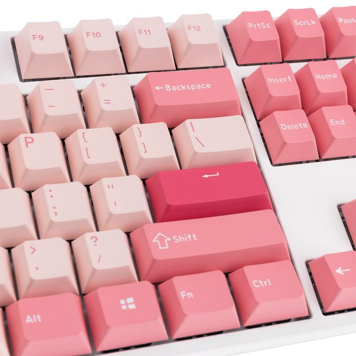 Actual product image Ducky One 3 Gossamer Pink TKL, toetsenbord (US, Cable)
