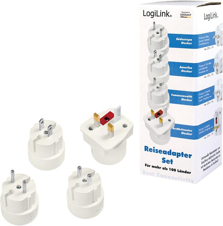Produktbild LogiLink Steckdosenreiseadapter