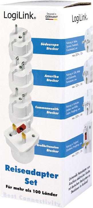 Produktbild LogiLink Steckdosenreiseadapter