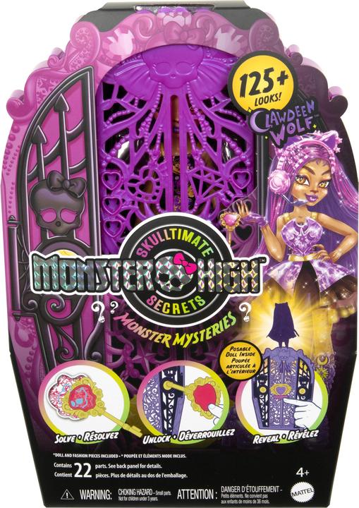 Productafbeelding Monster High Skulltimate Serie 4 Clawdeen