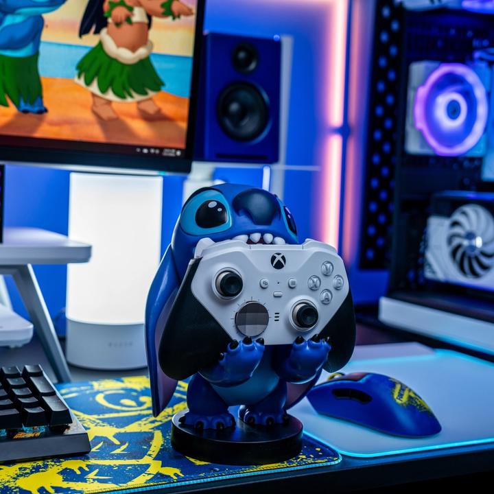 Image du produit Exquisite Gaming Lilo & Stitch Cable Guys Porte-charge Smiley Stitch 21 cm (PS5)