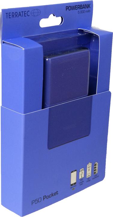 Actual product image Terratec P50 Pocket (5000 mAh, 5 W, 18.50 Wh)