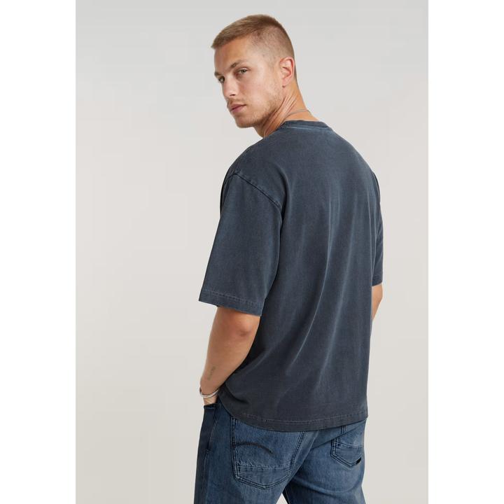 Actual product image G-Star quare t-hirt over-dyed in the center of the chet g-tar (S)