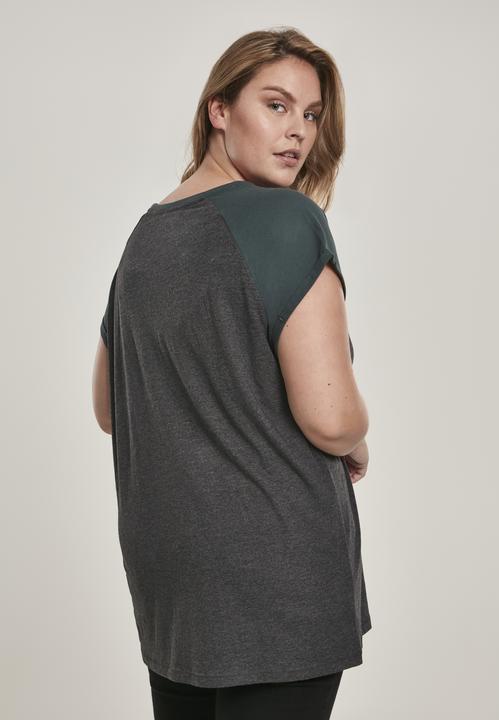 Immagine prodotto Urban Classics Tee Raglan a contrasto da donna (XXL)