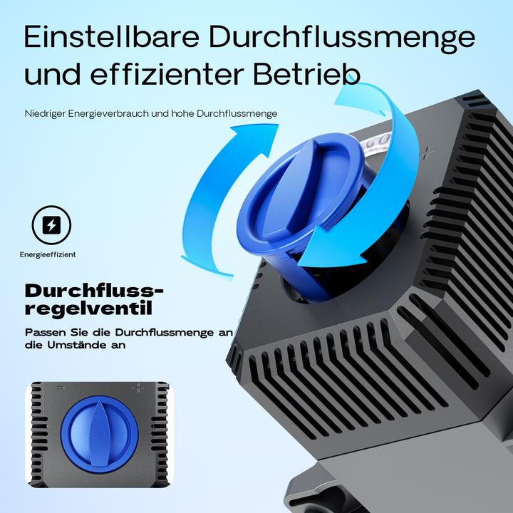 Produktbild SunSun CTP-8003 SuperECO Teichpumpe 8000l/h 70W Springbrunnenpumpe Filterpumpe