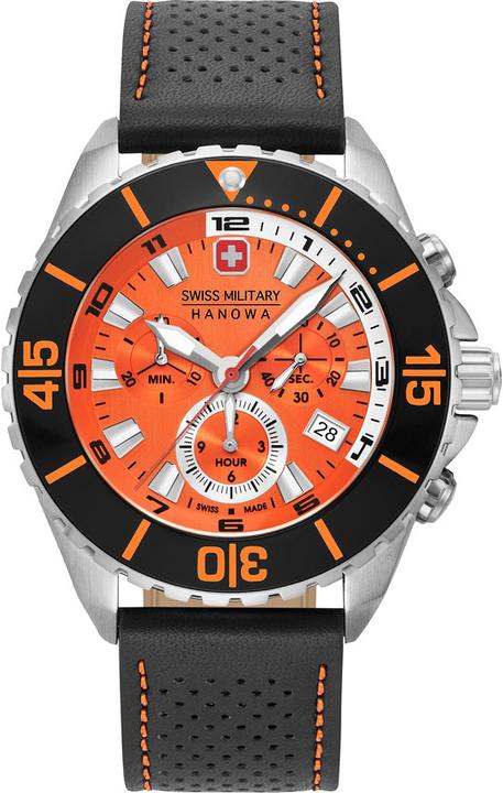 Immagine prodotto Swiss Military Hanowa Ambasciatore Chrono (Orologio da polso analogico, 44 mm)