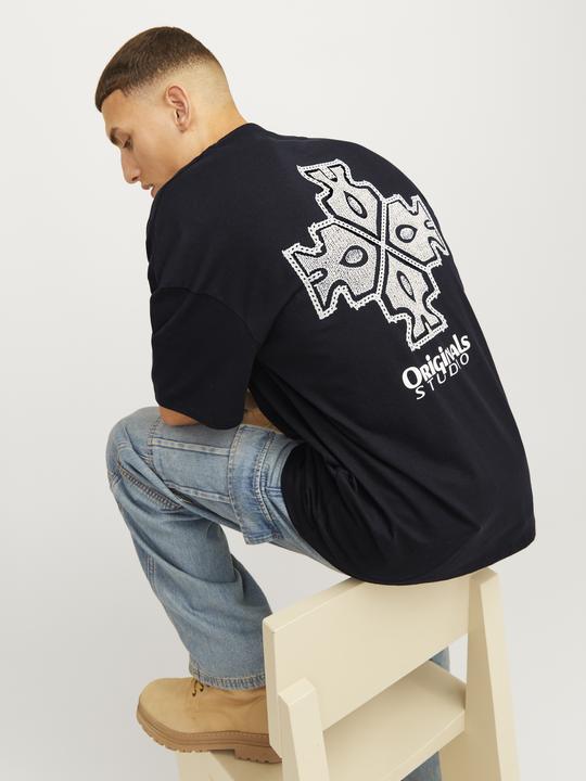 Immagine prodotto Jack & Jones T-shirt stampata con scollo rotondo (M)