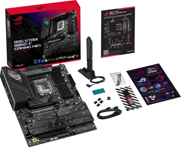 Productafbeelding ASUS ROG STRIX B860-F GAMING WIFI (LGA 1851, Intel B860, ATX)