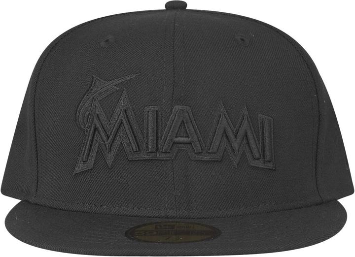 Actual product image New Era 59Fifty Cap - MLB BLACK Miami Marlins (7 7/8)