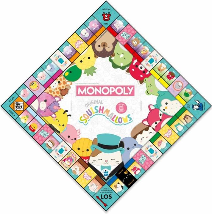 Actual product image Winning Moves Monopoly jeu de plateau Squishmallows *ALLEMAND* (German)