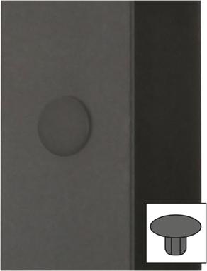 Actual product image Hettich Cadro Abdeckkappe für Gewindestift M5 sc (1 pcs.)