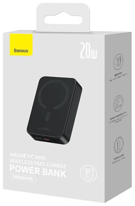 Produktbild Baseus Magnetic Mini Charger (20000 mAh, 20 W, 74 Wh)