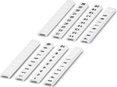 Produktbild Phoenix Contact ZBF 5/WH-100:UNBEDRUCKT - Zackband flach ZBF 5/WH-100:UNBEDRUCKT