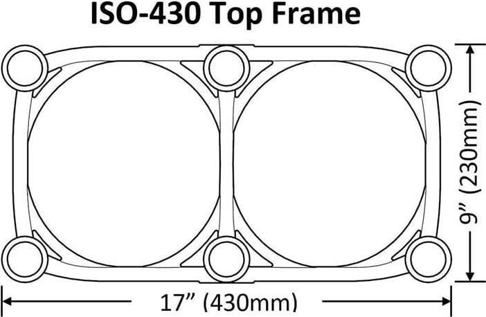 Actual product image Isoacoustics ISO-430 isolatie statief voor studiomonitor of gitaarversterker (1 pcs., Stand, Tiltable)