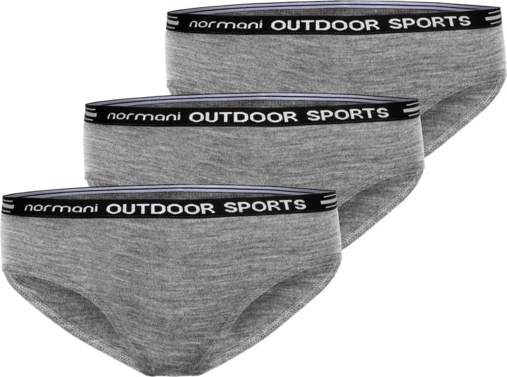 Actual product image Normani 3-pack ladies' merino briefs "Albury" - 8545 (XS, pack of 3)