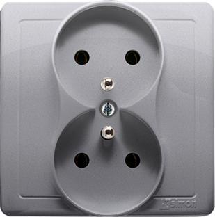 Immagine prodotto Kontakt Simon Simon Presa doppia Basic con