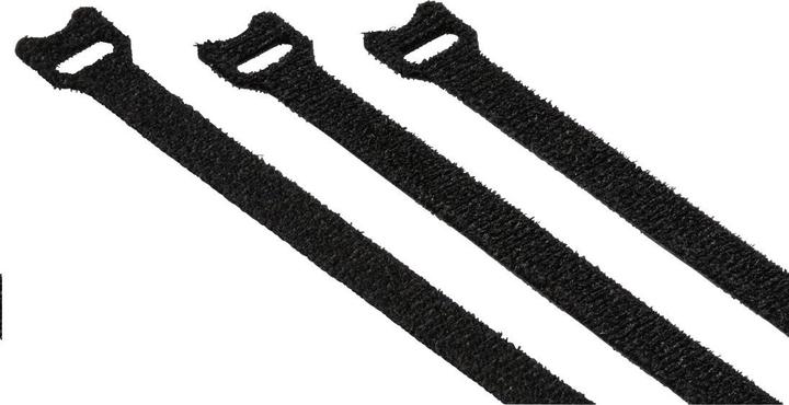 Hama Klett-Kabelbinder (Kunststoffkabelbinder, 125 mm, 20 Stk.)